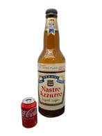 The largest 50 cm Nastro Azzurro Export Lager - Fles -