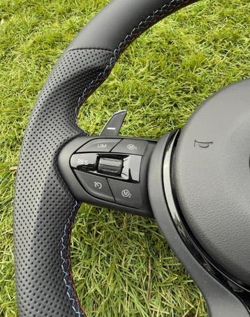 BMW Sportstuur Afgevlakt M Stitching Leder F10-F20-F30, Auto-onderdelen, Besturing, Ophalen of Verzenden, Nieuw, BMW
