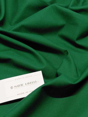 Mario Cavelli – Eleganza Verde: panno d’arredo Made in Italy