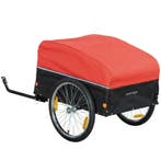 Fietskar 170 Liter Fiets Vrachtaanhanger Met Koppeling Afdek, Verzenden, Nieuw