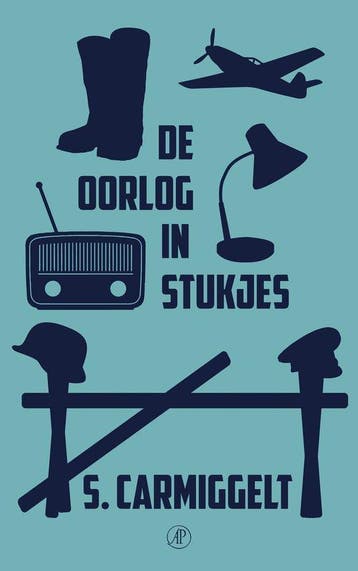 9789029553919 De oorlog in stukjes | Tweedehands, Verzenden, Zo goed als nieuw, Simon Carmiggelt