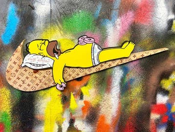 CASH - HOMER LOUIS VUITTON x NIKE !