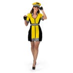 Taxi Jurk Tessa Dames Geel/Zwart, Ophalen of Verzenden, Nieuw