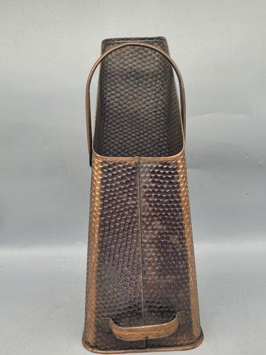 Bak - Koper – kolen-smidse in hamerslaglook – antiek, Antiek en Kunst, Kunst | Designobjecten