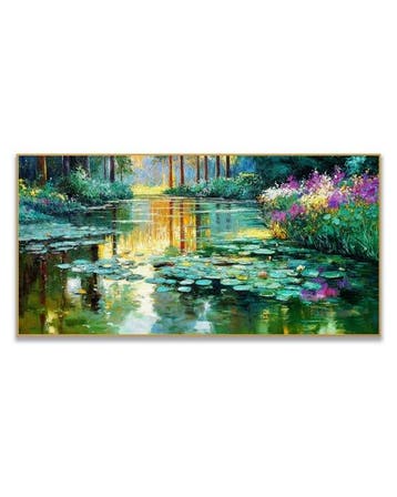 Stefano - Lily Pond at Golden Hour