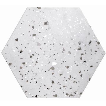 Hexagon Vloertegel Realonda Confetti 56 x 48,5 cm Grey, Nieuw, Ophalen of Verzenden, Vloertegels, Overige materialen