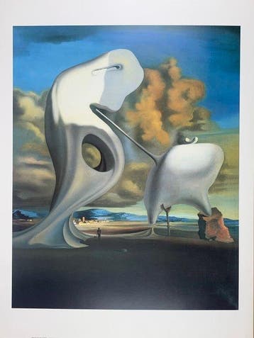 Salvador Dali (1904-1989) - L Angelus Architectonique de