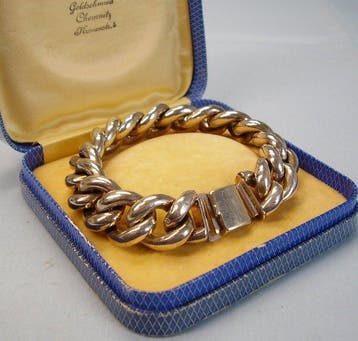 Zonder minimumprijs - Armband Zilver - Schakelarmband circa, Nieuw