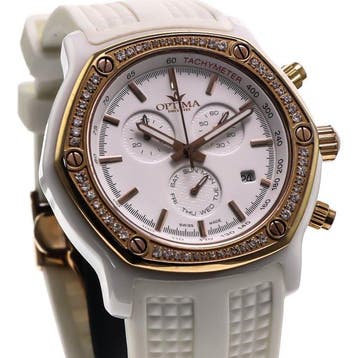 Optima - Swiss Chronograph - OSC278-RWX-S-1 - Zonder, Nieuw