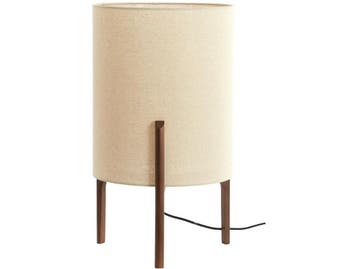 Light & Living Litto - Tafellamp - Donkerbruin Hout -, Verzenden, Nieuw