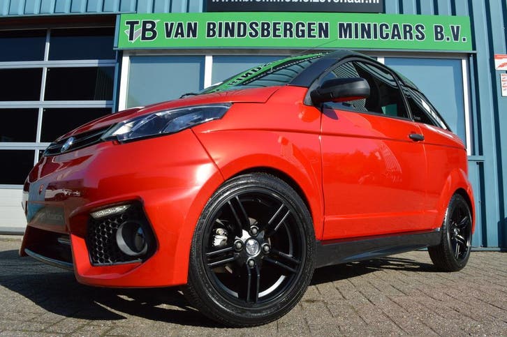 Aixam Brommobiel Coupe GTI | Microcar - Ligier - Scootmobiel, Auto's, Gebruikt, Met garantie (alle), Leder, Diesel