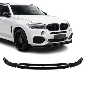 Glanzend zwarte frontlip passend voor BMW X5 F15 model 20..., Verzenden, Nieuw
