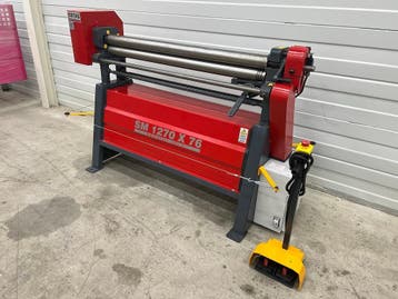 OSTAS SM 1270 x 76 plaatwals platenwals rollenwals, Nieuw