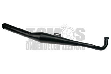 Tomos Uitlaat 28mm Homoet P4 zwart A3 / A35 / A52, Fietsen en Brommers, Ophalen of Verzenden, Nieuw, Homoet