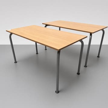 Ahrend kantinetafel - 140x70 cm | beuken kleur blad (alleen, Ophalen of Verzenden, Nieuw