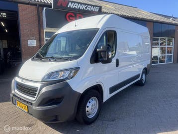 Peugeot Boxer  | Financial Lease voor 145 p/mnd, Euro 6, Overige carrosserieën, Wit, 360° camera