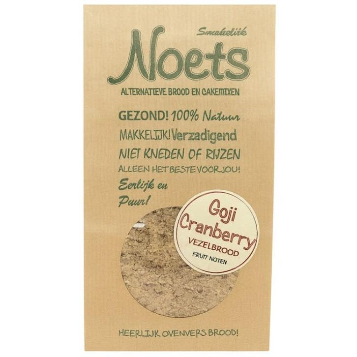 Broodmix Goji Cranberry 500gram - Noets, Diversen, Levensmiddelen, Ophalen of Verzenden