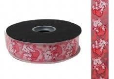 Lint Rose Beer 34 mm rol 100 meter, Ophalen of Verzenden, Nieuw