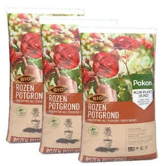 Rozen potgrond bio | Pokon | 90 liter, Tuin en Terras, Aarde en Mest, Verzenden