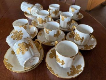 Haviland & Co. Limoges - Kop en schotel (11) - Porselein -