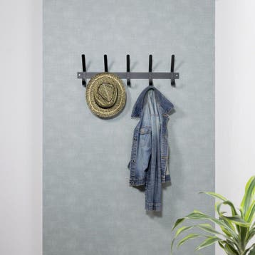 Spinder Design Dexter 5 wandkapstok - zwart, Verzenden, Nieuw