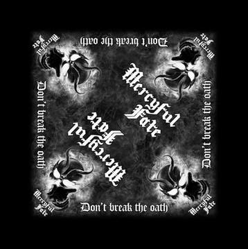 Mercyful Fate Dont Break The Oath Bandana off. merchandise, Ophalen of Verzenden, Nieuw, Kleding
