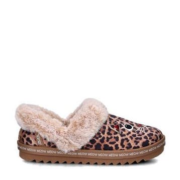 Bobs Hands Free Slip-In Cozy Kiss Meow dames pantoffels, Bruin, Verzenden, Nieuw, Pantoffels of Sloffen