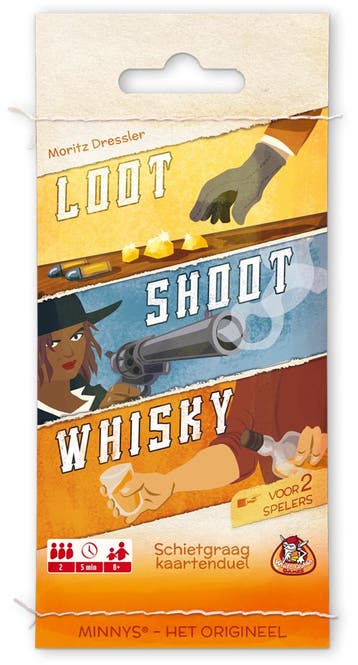 Minnys - Loot/Shoot/Whisky | White Goblin Games -, Verzenden, Nieuw