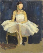 Léon Pierre Félix (1869-1940) - La danseuse, Antiek en Kunst
