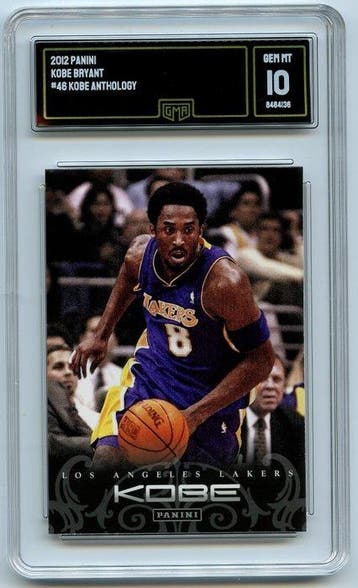 Panini - 2012 - Anthology - GMA 10 - Gem Mint - Kobe Bryant, Nieuw