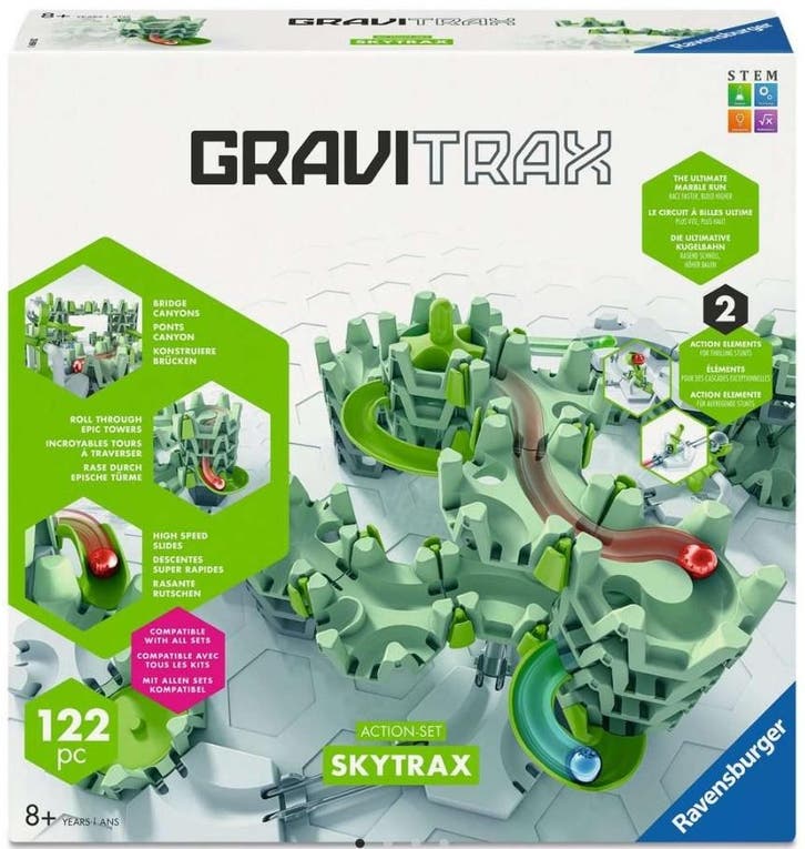 GraviTrax - Base Action Set - Skytrax M | Ravensburger -, Kinderen en Baby's, Speelgoed | Bouwstenen, Nieuw, Verzenden