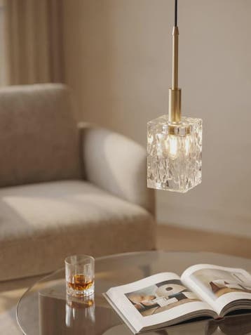Moderne Kristallen Hanglamp Goud - Sfeervolle Decoratie voor, Verzenden, Nieuw
