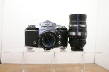 Exakta Varex IIa + Meyer-Optik Görlitz Domiplan 2.8/50mm +, Nieuw