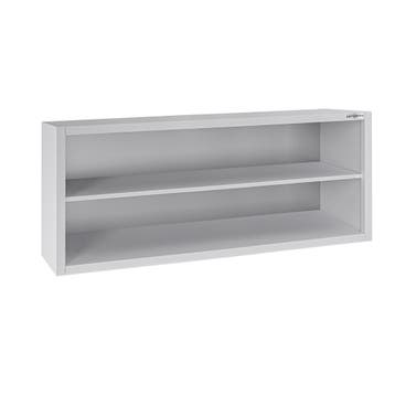 GGM Gastro | RVS wandkast ECO - 1600x400x650mm - open |, Verzenden, Nieuw in verpakking, RVS Meubilair