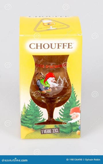 La Chouffe glas 33cl, Ophalen of Verzenden, Nieuw