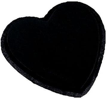 Oasis® black biolit hart 17 x cm per stuk zwart steekschuim, Ophalen of Verzenden, Nieuw