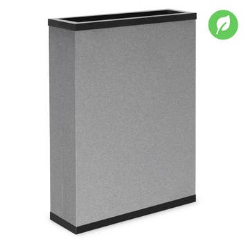 Akoestische plantenbak SENA - 85 x 118 cm - Grijs, Huis en Inrichting, Ophalen of Verzenden