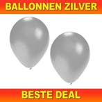 Zilveren ballonnen va 1,95 - Ballon mega aanbod!, Ophalen of Verzenden, Nieuw, Versiering, Overige
