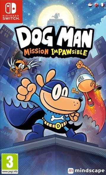 Dog Man: Mission Impawsible Switch Morgen in huis!, 1 speler, Ophalen of Verzenden, Zo goed als nieuw, Vanaf 3 jaar