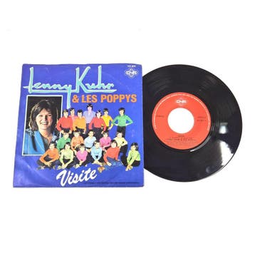 Lenny Kuhr & Les Poppys – Visite / Een Woord, Verzenden, Gebruikt