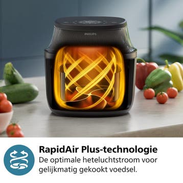 Philips 3000 Series Airfryer - NA321/00 - Kijkvenster -, Ophalen of Verzenden, Zo goed als nieuw, PHILIPS