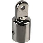 Buiskap & Bimini Eindstuk voor 22mm Buis Rvs, Watersport en Boten, Ophalen of Verzenden, Nieuw