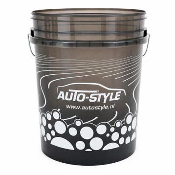 AutoStyle Was Emmer 20L inclusief Grit guard - Transparant S, Verzenden