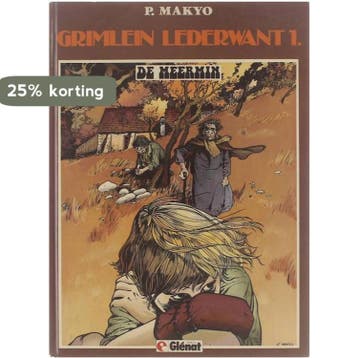 Hardcover Grimlein Lederwant no 1: De meermin - Makyo, Verzenden, Gelezen, Makyo