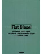 1979 FIAT 131 | 132 DIESEL BROCHURE NEDERLANDS, Boeken, Nieuw, Author