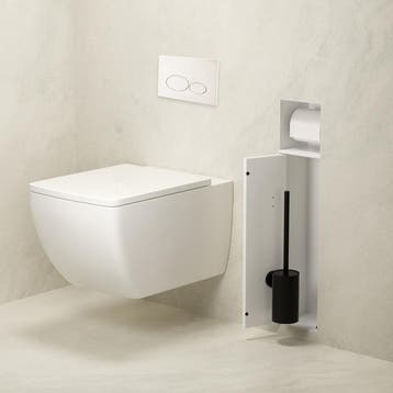 Xellanz Rocko Toiletrol- en Borstelhouder - Inbouw -, Ophalen of Verzenden, Nieuw