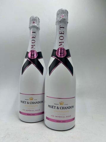 Moët & Chandon, Ice Impérial Rosé - Champagne Demi-Sec - 2, Nieuw