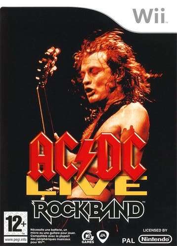 Rock Band AC/DC Live (Nintendo Wii), Verzenden, Gebruikt, Vanaf 7 jaar