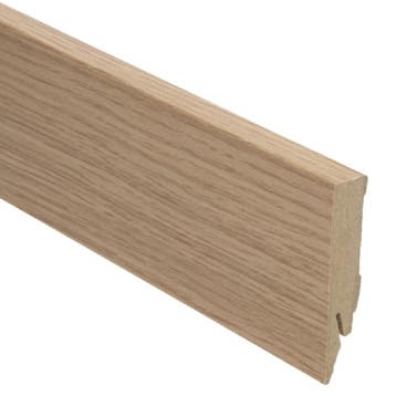 Rechte folieplint 70x14 eiken (Folie plinten), Overige materialen, Verzenden, 50 tot 150 cm, Overige typen