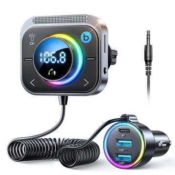DrPhone BC21 Bluetooth 5.3 FM-Transmitter Autolader - Adapte, Verzenden, Nieuw
